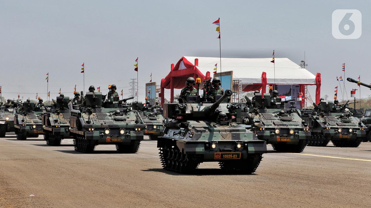 Deretan Alutsista Dipamerkan di HUT ke-74 TNI