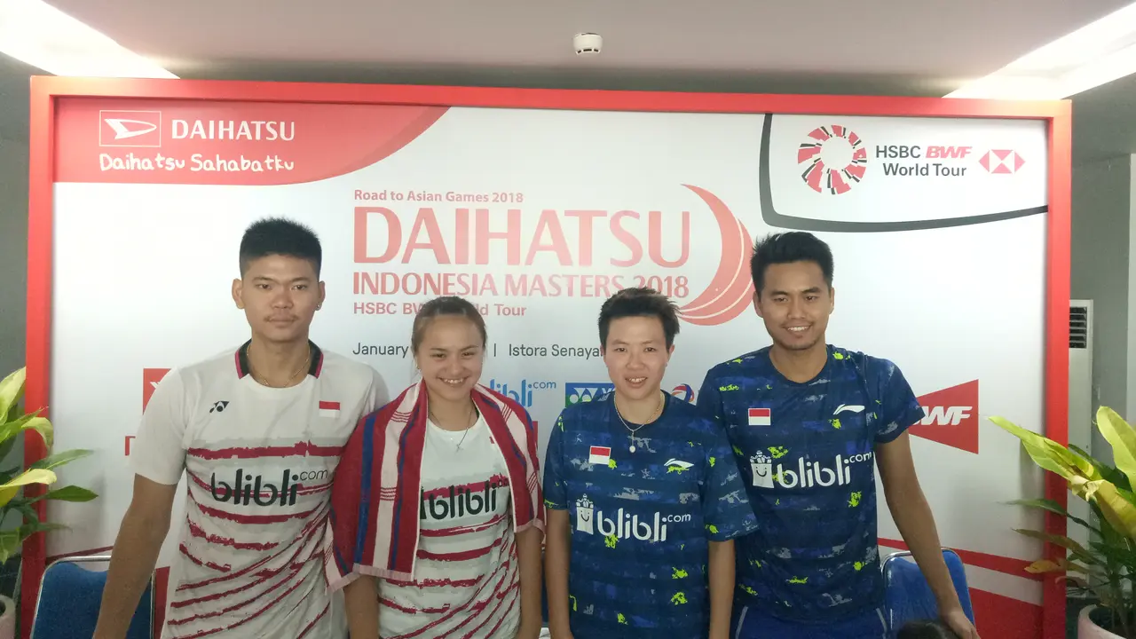 Lolos ke Final, Tontowi / Liliyana Puji Praveen / Melati