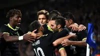 Fabregas 2 Gol, Chelsea Singkirkan Leicester