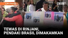 Jenazah Juliana Marins, pendaki asal Brasil yang tewas setelah terjatuh dari tebing Gunung Rinjani, dimakamkan di kampung halamannya di Niteroi, Brasil, Jumat waktu setempat. Marins terjatuh sejauh 600 meter saat mendaki pada 21 Juni lalu dan baru be...