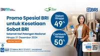 Promo Spesial BRI untuk Kesetiaan Sobat BRI di Hari Pelanggan Nasional 2024/Istimewa.