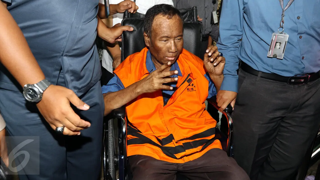 20161019-Tersangka Korupsi e-KTP Sugiharto Resmi Ditahan KPK-Jakarta