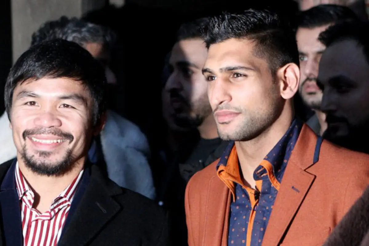 Amir Khan dan Manny Pacquiao 