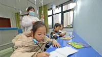 Meminta izin sakit karena demam atau lainnya bukanlah menjadi suatu budaya yang dilakukan pelajar di China.