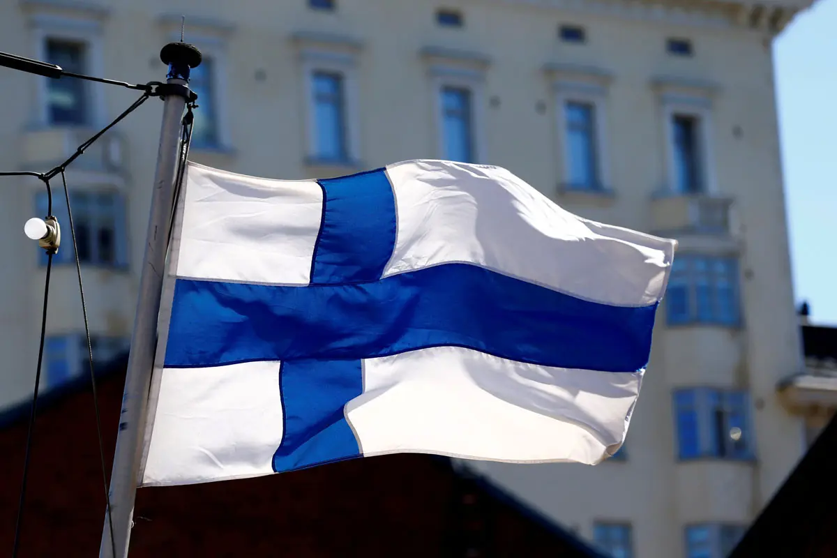 Ilustrasi bendera Finlandia (AFP Photo)