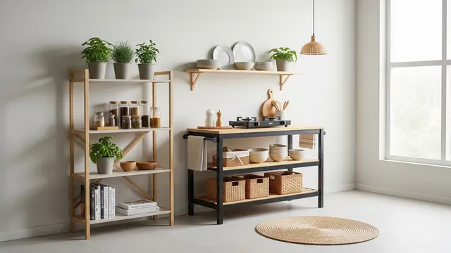 Dapur Sederhana Tanpa Kitchen Set