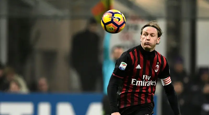 Bek AC Milan Ignazio Abate. (AFP/Miguel Medina)