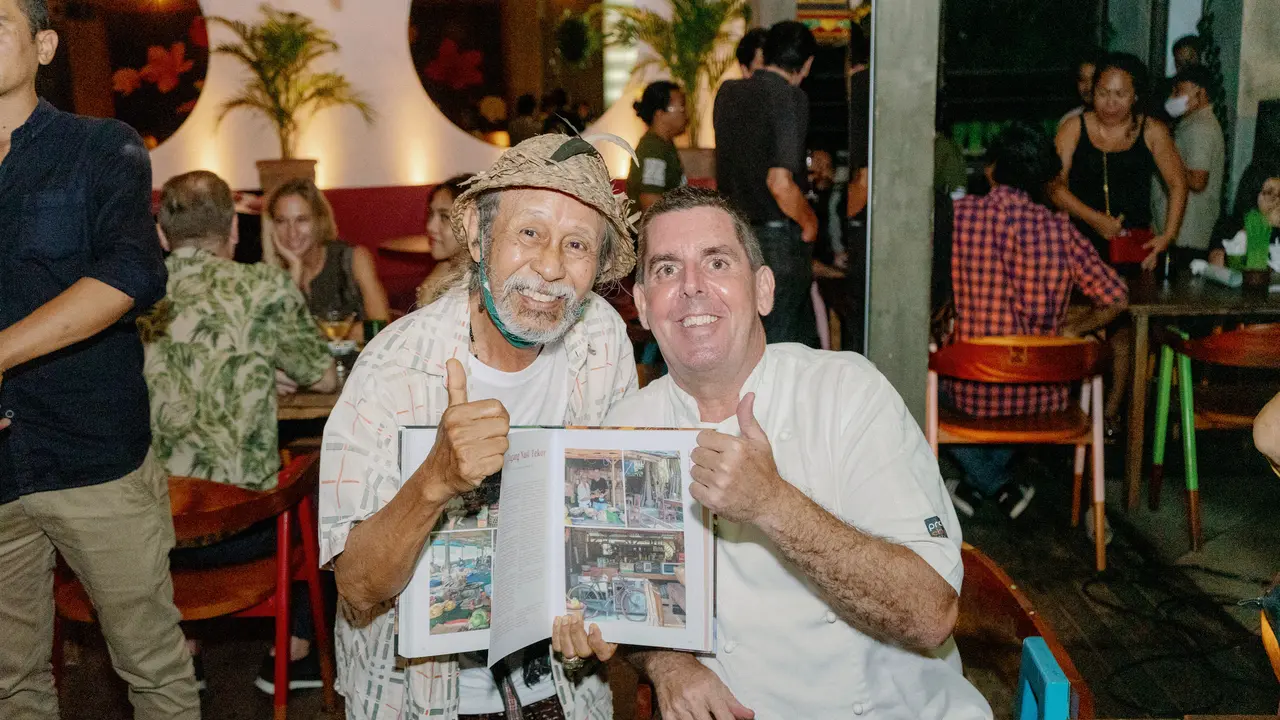 Dean Keddell, chef penulis buku Our Bali Your Bali.