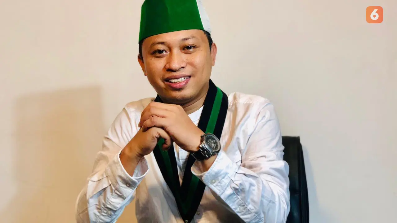 Ketua Bidang Kemitraan Strategis BUMN dan Industri Nasional PB HMI, Hasan Basri Baso (Liputan6.com/Fauzan)