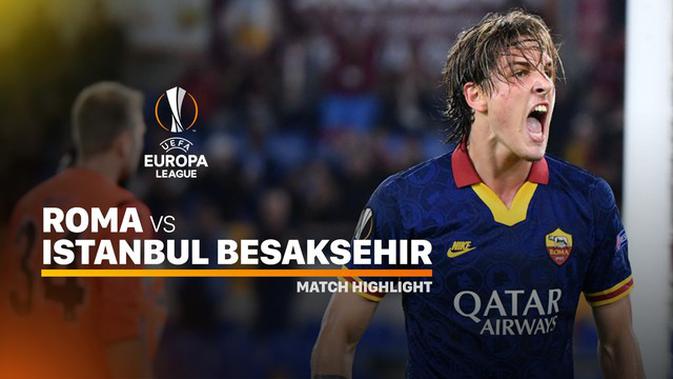 Video Highlights Liga Europa As Roma Vs Istanbul Basaksehir 4 0 Dunia Bola Com