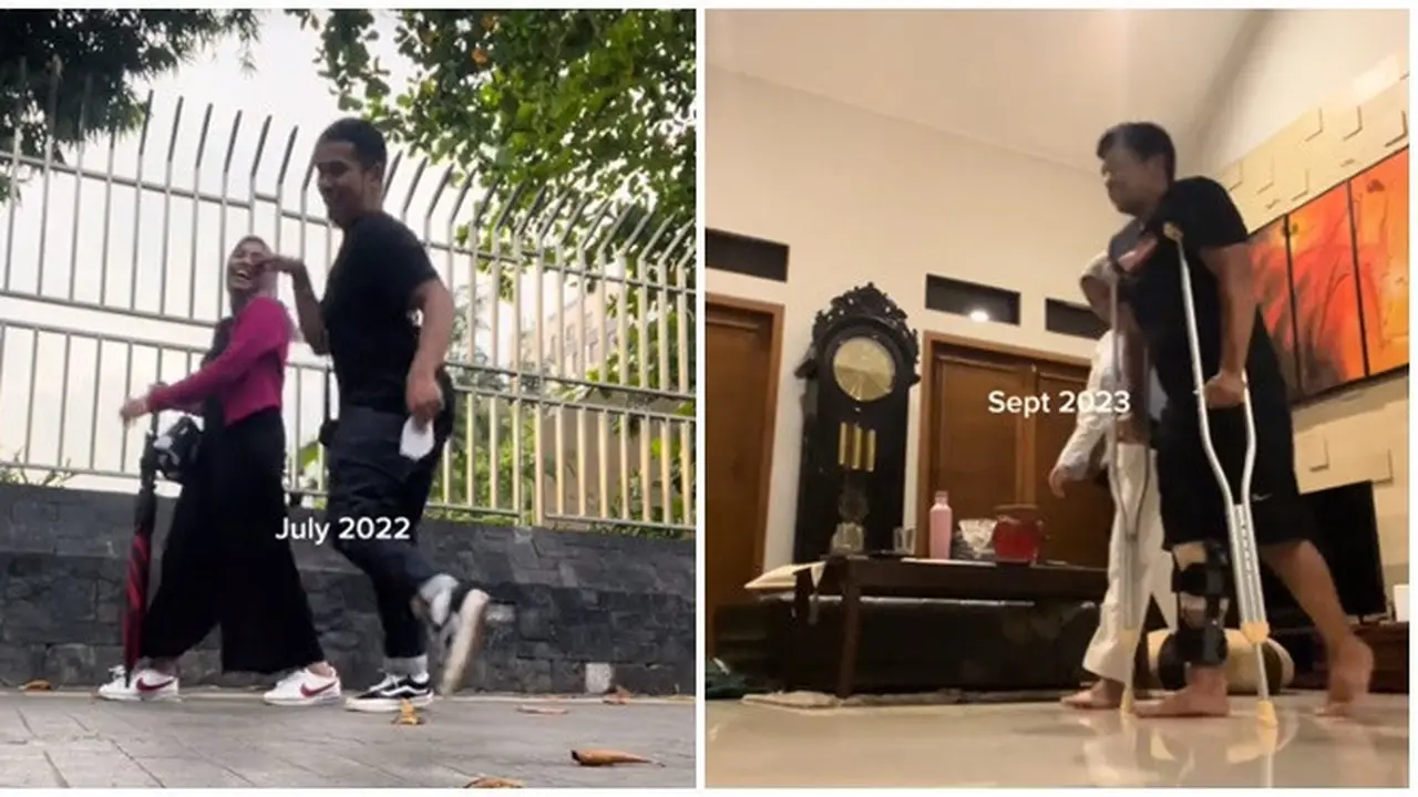 Berawal dari Bercanda di 2022, Pria Ini Harus Jalan Pakai Tongkat Setahun Kemudian