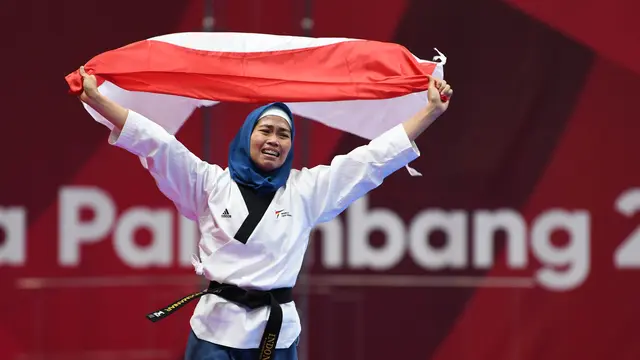 Luapan Emosi Atlet Indonesia Peraih Medali Emas Asian Games 2018