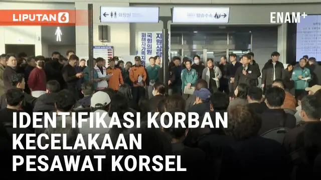 VIDEO: Korban Kecelakaan Pesawat di Korea Selatan Mulai Teridentifikasi