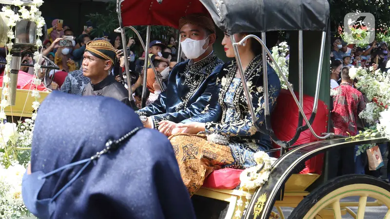 Prosesi Kirab Ngunduh Mantu Kaesang Pangarep Royal Family