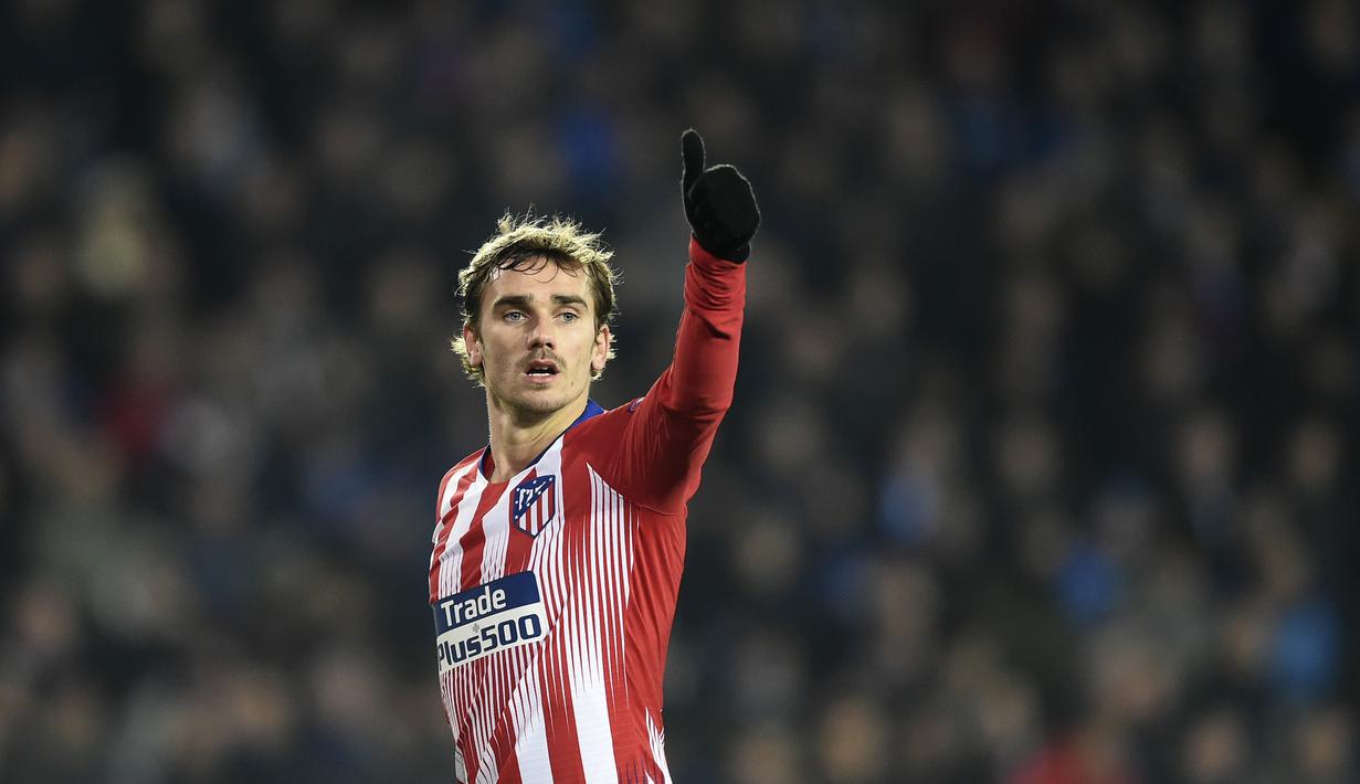 7. Antoine Griezmann (Atletico Madrid) - 8 gol dan 4 assist (AFP/John Thys)