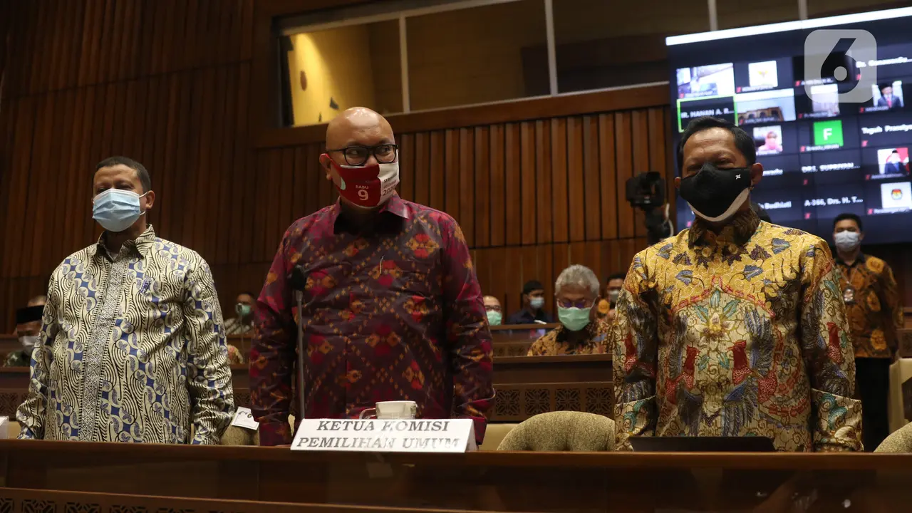 DPR dan Mendagri Tito Evaluasi Pilkada 2020