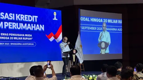 Ketua Umum Badan Pengurus Pusat (BPP) Himpunan Pengusaha Muda Indonesia (HIPMI) Akbar Himawan Buchari