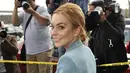 Akhir tahun dan perayaan Natal biasanya diisi untuk menghabiskan waktu bersama keluarga, atau berlibur. Berbeda dengan Lindsay Lohan, di akhir tahunnya ia mengunjungi Suriah dan berbagi di sana.  (AFP/Bintang.com)