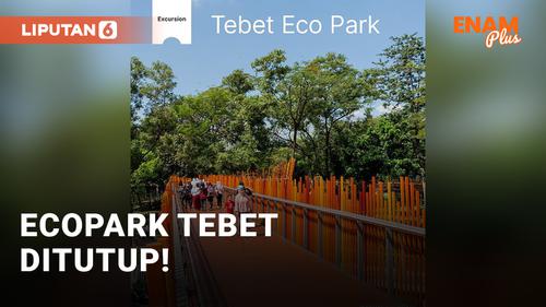 VIDEO: Pengunjung Membludak! Taman Ecopark Tebet ditutup Sementara