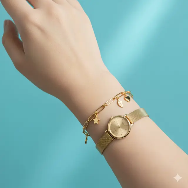 Model Gelang Emas Ibu Muda 10 Gram 22 Karat. Gemini