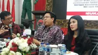 Diskusi Jelang Kongres V PDIP: Akankan PDIP Menang Lagi Di Pemilu 2024? di DPP PDIP, Jakarta, Sabtu (3/8/2019). (Liputan6.com/Putu Merta Surya Putra)