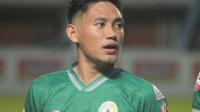 Gelandang sayap PSS Sleman, Derry Rachman Noor. (Bola.com/Vincentius Atmaja)