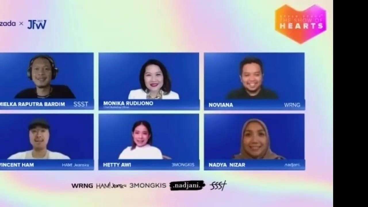 Lazada Gandeng 5 Desainer Muda Tampilkan Pertunjukan dari Hati di Panggung JFW 2021
