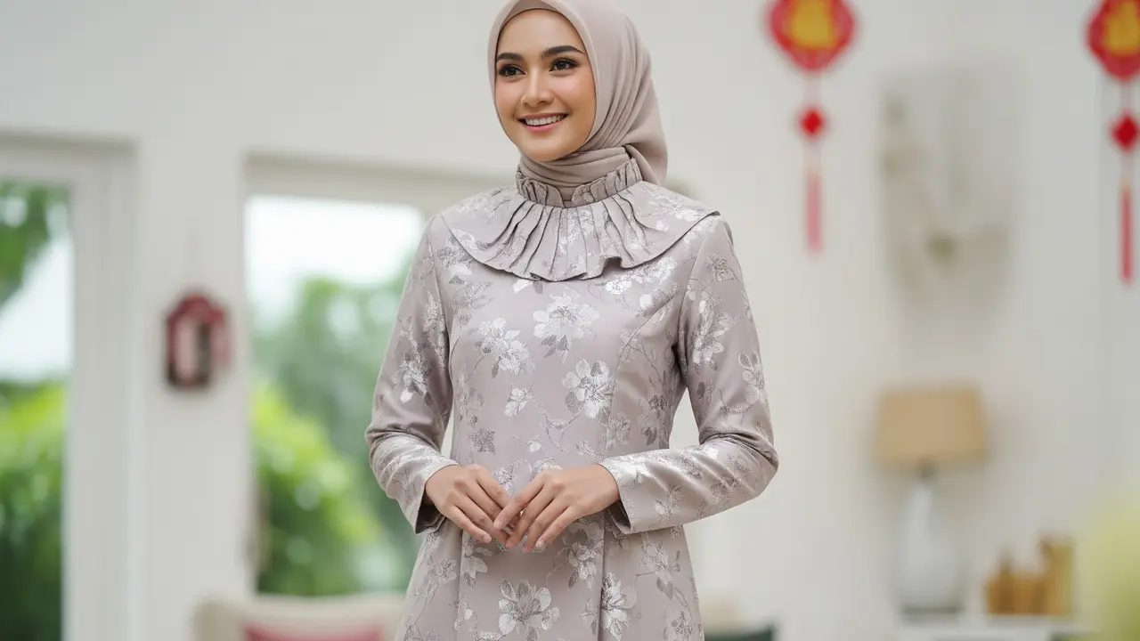Model Dress Cheongsam Terbaru 2026 untuk Lebaran (Image by Gemini AI)