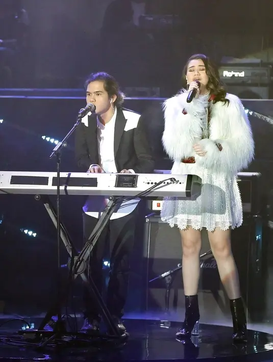 Aaliyah Massaid dan Dul Jaelani (Bambang E Ros/Fimela.com)