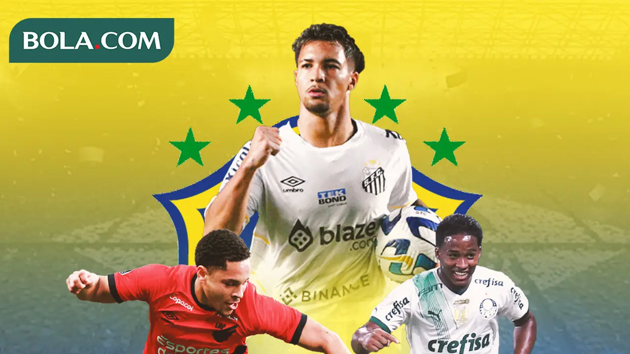 Ilustrasi - 5 Pemain Pemain Bernilai Tertinggi di Liga Brasil