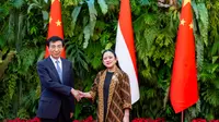 Puan Terima Ketua MPR Tiongkok, Singgung Bencana Banjir-Longsor dan Krisis Iklim di RI