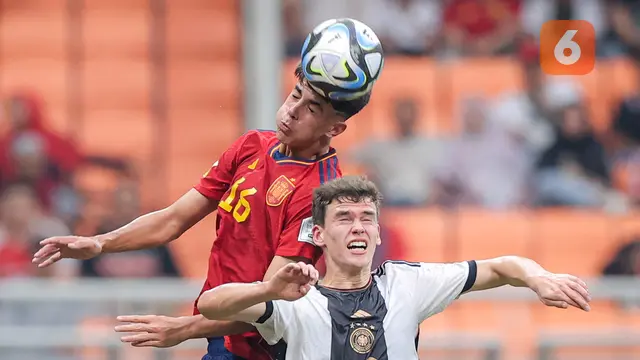 Foto: Aksi-Aksi Spartan Timnas Spanyol dan Timnas Jerman saat Bertemu di Perempat Final Piala Dunia U-17 2023