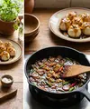 Resep Tahu Kukus Isi Ayam Cincang dengan Saus Kecap Bawang (AI Generated)