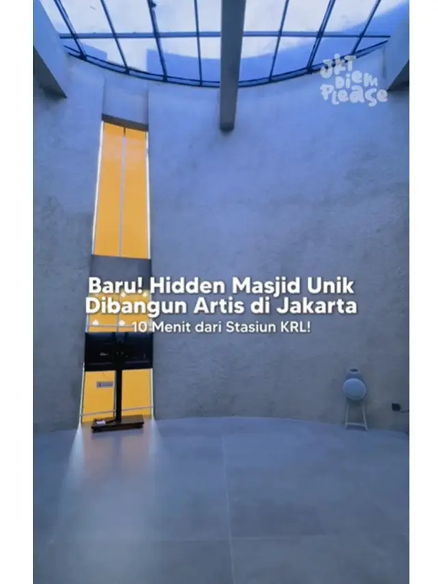 6 Potret Megah Masjid Inisiasi Zaskia Adya Mecca, 3 Lantai Berbentuk Silinder