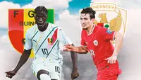 Ilustrasi - Adu banyak pemain Timnas U-23 vs Guinea yang main di Eropa (Bola.com/Adreanus Titus)