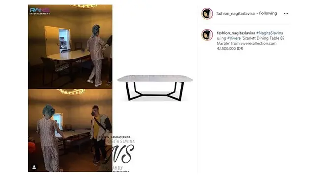 7 Furniture Baru Rumah Raffi Ahmad dan Nagita Slavina Ditaksir Capai Ratusan Juta