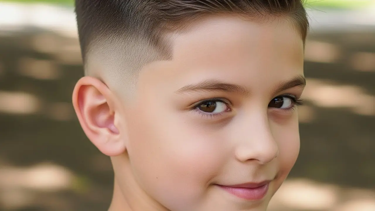 Model Potong Rambut Anak Cowok 2026 (Image by Gemini AI)
