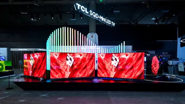 Booth TCL di CES 2026