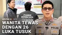 Wanita Tewas dengan 26 Luka Tusuk