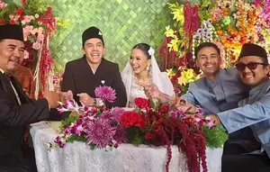 Mario Caesar Personel NPD Resmi Menikah dengan Givina Adik Uus