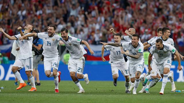 Rusia Pulangkan Spanyol Lewat Adu Penalti