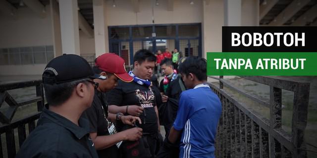 VIDEO: Ketika Bobotoh Dukung Persib Tanpa Atribut