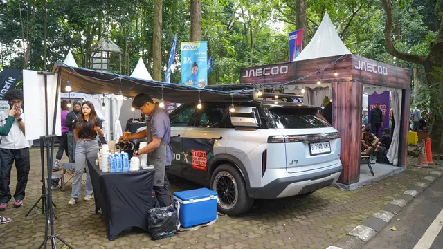 JAECOO J7 di Tahura Trail Run 2026. (Dok. Jaecoo)