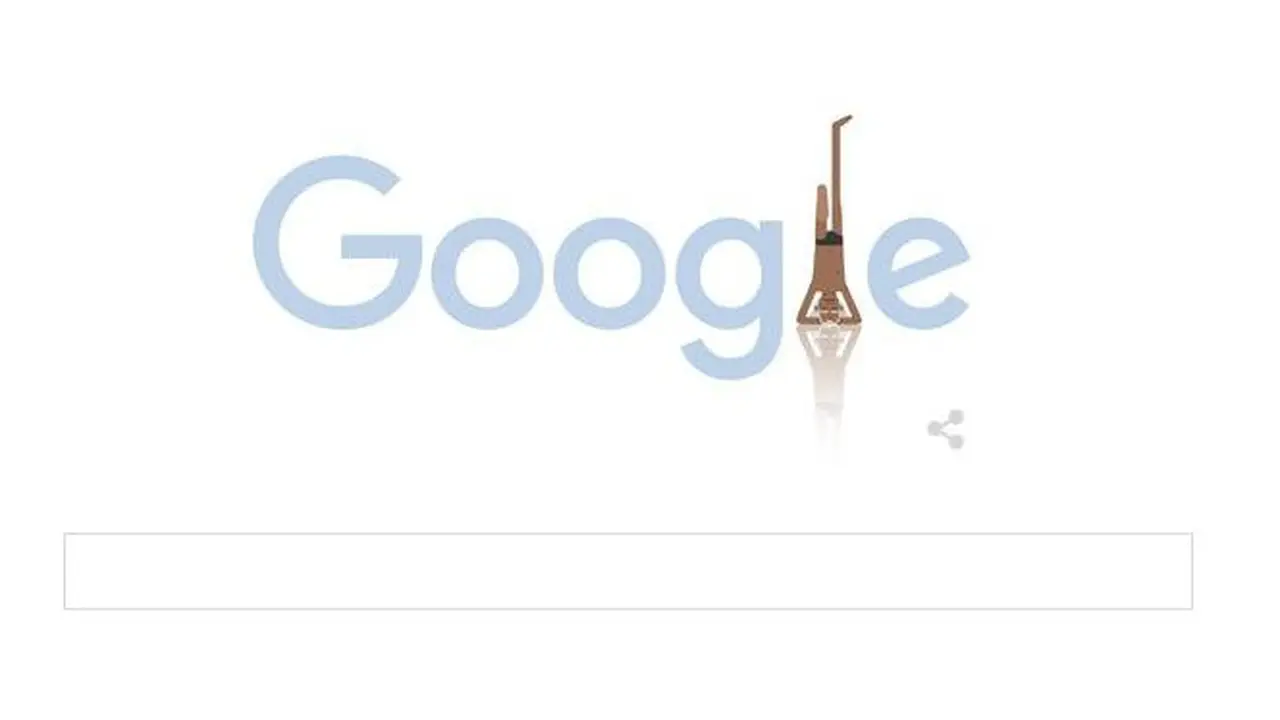 Google Doodle Edisi BKS Iyengar
