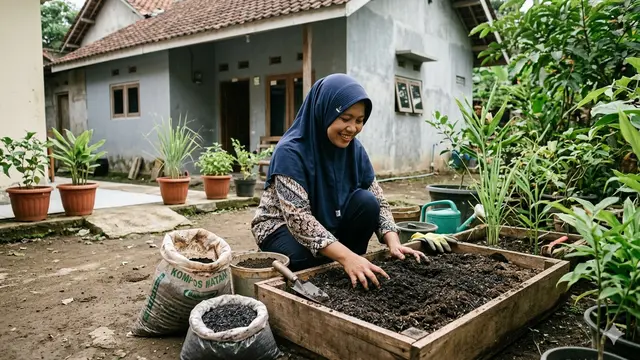 Kebun Rempah Lengkap untuk Stok Dapur