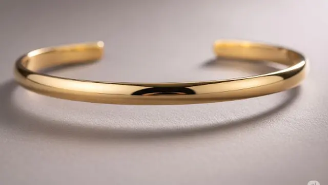 Gelang Emas Model Cuff 7 Gram Terbaru