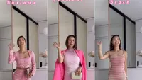 Jennifer Bachdim pun memberikan beberapa ide mengenakan pakaian pink ala Barbie di segala aktivitas. Ia pun memadukannya dengan sneakers. @jenniferbachdim