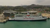 Kapal Ferry Yang Melayani Penyebrangan Merak-Bakauheni. (Kamis, 04/03/2021). (Dokumentasi ASDP Indonesia Ferry).