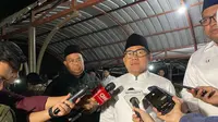 Bakal Cawapres Muhaimin Iskandar atau Cak Imin saat berziarah di Jombang. (Merdeka.com)
