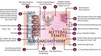 Desain meterai Rp 10.000.  (Dok Pajak.go.id)